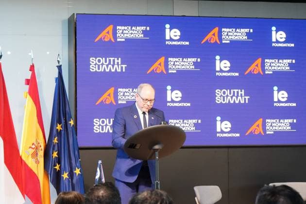 H.S.H. Prince Albert II of Monaco presides over the 10th Anniversary Ceremony of the Prince Albert II of Monaco Foundation in Spain, at IE University, Madrid, June 2, 2026 Cordon Press 