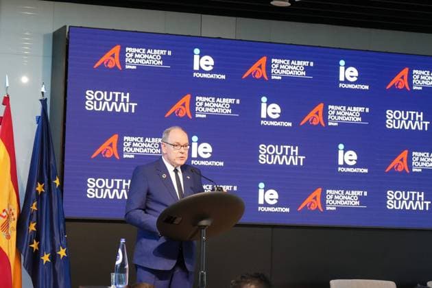 H.S.H. Prince Albert II of Monaco presides over the 10th Anniversary Ceremony of the Prince Albert II of Monaco Foundation in Spain, at IE University, Madrid, June 2, 2026 Cordon Press 