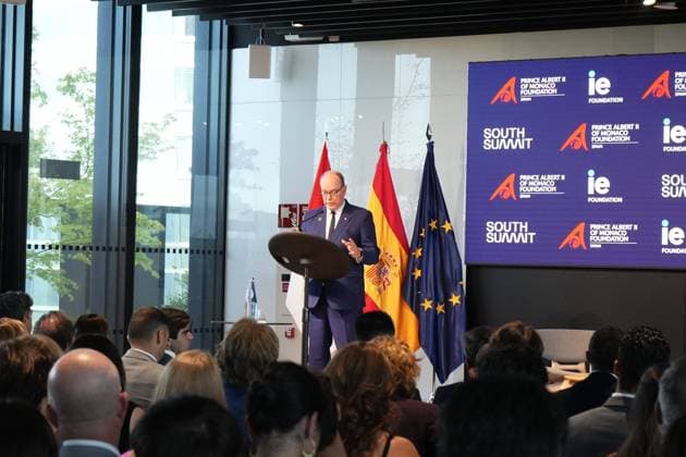 H.S.H. Prince Albert II of Monaco presides over the 10th Anniversary Ceremony of the Prince Albert II of Monaco Foundation in Spain, at IE University, Madrid, June 2, 2026 Cordon Press 