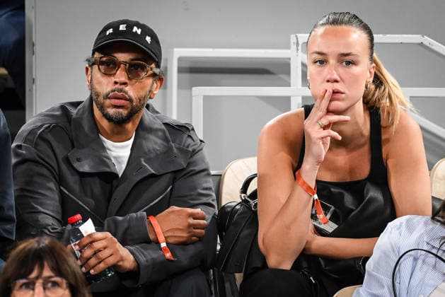 June 2, 2026, Paris, France, France: Serigne M Baye Gueye (Disiz la Peste) and Zoe Marchal during the Roland-Garros 2026, French Open 2026, Grand Slam tennis tournament at Roland-Garros Stadium on June 02, 2026 in Paris, France. Paris France  - ZUMAm308 20260602_zsp_m308_044 Copyright: xMatthieuxMirvillex