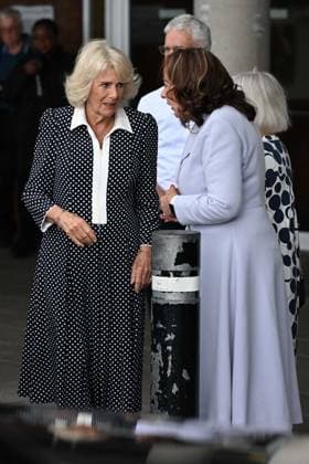 UK s Queen Camilla visits St George s Hospital in London LONDON, UNITED KINGDOM - JUNE 02: Queen Camilla of the United Kingdom visits St George s Hospital in London, United Kingdom to open a new roof garden for neurological intensive care patients on June 02, 2026. During her visit, Camilla met with healthcare professionals and patients. Rasid Necati Aslim Anadolu London United Kingdom. Editorial use only. Please get in touch for any other usage.  Copyright: x2026xAnadoluxRasidxNecatixAslimx