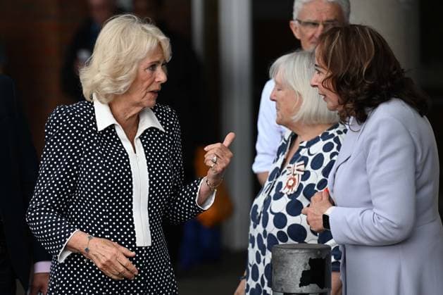 UK s Queen Camilla visits St George s Hospital in London LONDON, UNITED KINGDOM - JUNE 02: Queen Camilla of the United Kingdom visits St George s Hospital in London, United Kingdom to open a new roof garden for neurological intensive care patients on June 02, 2026. During her visit, Camilla met with healthcare professionals and patients. Rasid Necati Aslim Anadolu London United Kingdom. Editorial use only. Please get in touch for any other usage.  Copyright: x2026xAnadoluxRasidxNecatixAslimx