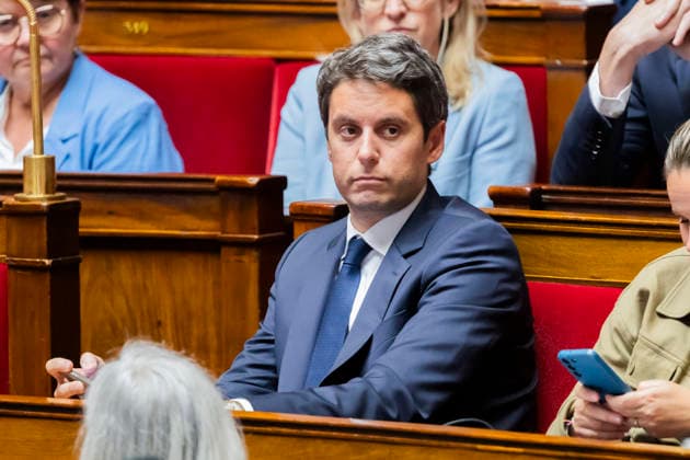 Paris, France June 2, 2026 - Session of questions to the government at the French National Assembly - Gabriel Attal POLITIQUE, ASSEMBLEE NATIONALE, QAG, HEMICYCLE  Copyright: xVincentxIsorex