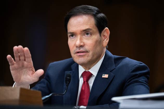 Rubio State Department Budget TW UNITED STATES - JUNE 2: Secretary of State Marco Rubio testifies during the Senate Foreign Relations Committee hearing titled Review of the FY2027 State Department Budget Request, in Dirksen building on Tuesday, June 2, 2026. (Tom Williams CQ Roll Call) Washington DC United States EDITORIAL USE ONLY Copyright: x2026xCQ-RollxCall,xInc.x TomxWilliamsx rollcallpix171290