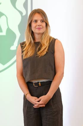 Verleihung des Verdienstorden des Landes Nordrhein-Westfalen Ricarda Hofmann im Portrait bei der Verleihung des Verdienstorden des Landes Nordrhein-Westfalen durch den Ministerpraesidenten in NRW, Duesseldorf, 02.06.2026 Duesseldorf NRW Deutschland *** Award of the Order of Merit of the State of North Rhine-Westphalia Ricarda Hofmann in portrait at the award ceremony of the Order of Merit of the State of North Rhine-Westphalia by the Minister President of North Rhine-Westphalia, Duesseldorf, 02 06 2026 Duesseldorf NRW Germany