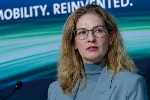 Jahrespressekonferenz der Bahnindustrie 2026-06-02 Deutschland, Berlin Jahres-Pressekonferenz des Verbands der Bahnindustrie in Deutschland (VDB). Im Bild Sarah Stark, Haupgeschäftsführerin des Verbands der Bahnindustrie in Deutschland (VDB). *** Annual press conference of the rail industry 2026 06 02 Germany, Berlin Annual press conference of the Association of the German Rail Industry VDB In the picture Sarah Stark, Managing Director of the Association of the German Rail Industry VDB