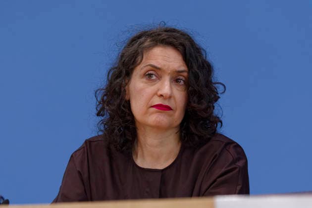 Jahresbericht 2025 Bundesantidiskriminierungsstelle 2026-06-02 Deutschland, Berlin Bundespressekonferenz: Vorstellung des Jahresberichts 2025 der Antidiskriminierungsstelle des Bundes. Im Bild Eva Andrades, Geschäftsführerin des Antidiskriminierungsverbands Deutschland (advd). *** Annual Report 2025 Federal Anti-Discrimination Agency 2026 06 02 Germany, Berlin Federal Press Conference Presentation of the Annual Report 2025 of the Federal Anti-Discrimination Agency In the picture Eva Andrades, Managing Director of the German Anti-Discrimination Association advd