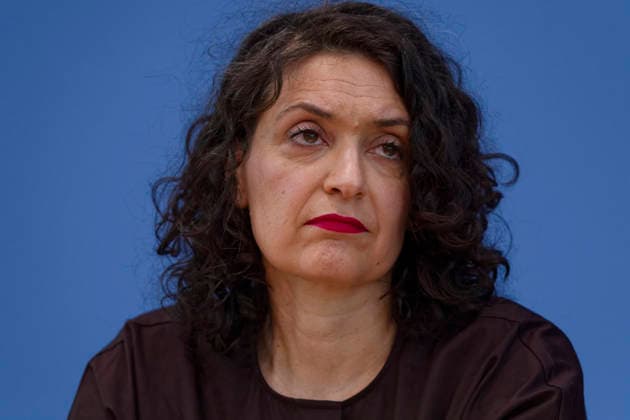 Jahresbericht 2025 Bundesantidiskriminierungsstelle 2026-06-02 Deutschland, Berlin Bundespressekonferenz: Vorstellung des Jahresberichts 2025 der Antidiskriminierungsstelle des Bundes. Im Bild Eva Andrades, Geschäftsführerin des Antidiskriminierungsverbands Deutschland (advd). *** Annual Report 2025 Federal Anti-Discrimination Agency 2026 06 02 Germany, Berlin Federal Press Conference Presentation of the Annual Report 2025 of the Federal Anti-Discrimination Agency In the picture Eva Andrades, Managing Director of the German Anti-Discrimination Association advd