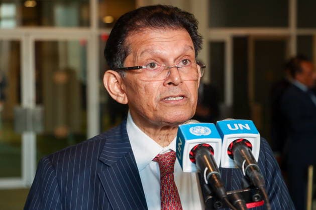 USA, NEW YORK CITY - JUNE 2, 2026: Bangladeshi Foreign Minister Khalilur Rahman, elected as the President of the 81st session of the UN General Assembly. Denis Akishev TASS  93305046