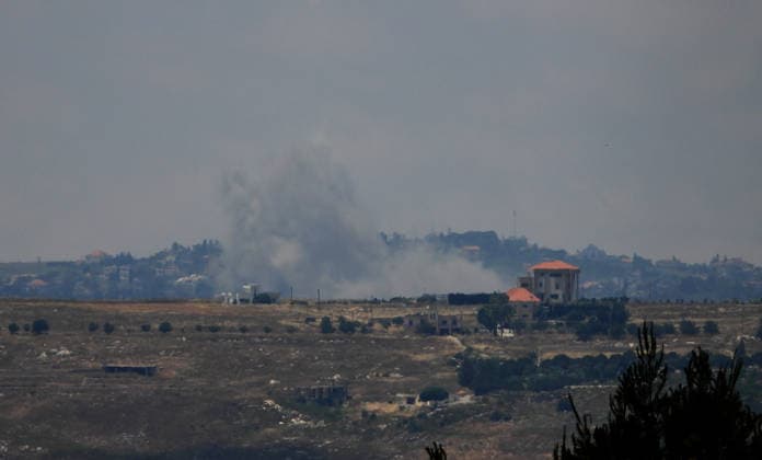Israeli attacks on southern Lebanon continue NABATIEH, LEBANON - JUNE 02: Heavy smoke rise from the targeted areas where the Israeli army carried out airstrikes, violating the ceasefire, on the towns of Yahmar al-Shaqif and Shukin in the Nabatieh district of southern Lebanon, on June 02, 2026. Ramiz Dallah Anadolu Nabatieh Lebanon. Editorial use only. Please get in touch for any other usage.  Copyright: x2026xAnadoluxRamizxDallahx