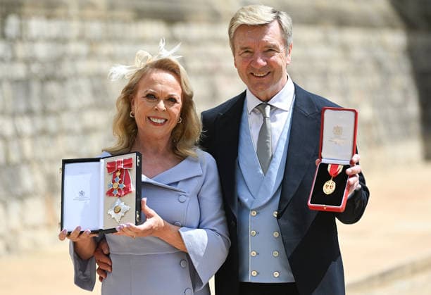 Investitures at Windsor Castle, UK, 02 June 2026 Windsor, UK, 02 June 2026: Sir Christopher Dean and Dame Jayne Christensen (Torvill) have been honoured for their services to ice skating and voluntary service during Investitures at Windsor Castle., Credit:Eddie Mulholland PA ROTA - B68 Avalon UK, Windsor  Copyright: xEddiexMulhollandx xPAxROTAx-xB68x xAvalonx 1107345050