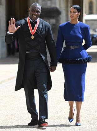 Investitures at Windsor Castle, UK, 02 June 2026 Windsor, UK, 02 June 2026: Sir Idris Elba, with wife Sabrina, awarded a knighthood for his services to young people during Investitures at Windsor Castle., Credit:Eddie Mulholland PA ROTA - B68 Avalon UK, Windsor  Copyright: xEddiexMulhollandx xPAxROTAx-xB68x xAvalonx 1107345072