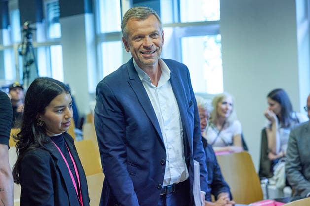 - Wien 02.06.2026 - NEOS Hearing ORF GD Kandidaten- Öffentliches Hearing der Kandidaten für das Amt des ORF-Generaldirektors im ORF-Funkhaus Wien. Insgesamt bewerben sich 13 Kandidaten um die Nachfolge an der Spitze des ORF. 5 von ihnen wurden zu einem öffentlichen Hearing des NEOS Lab eingeladen, um ihre Vorstellungen für die Zukunft des öffentlich-rechtlichen Rundfunks zu präsentieren. PHOTO: Ex-Pro7Sat.1Puls4-Geschäftsführer Markus Breitenecker Vienna (AUSTRIA) - Candidates for the position of ORF Director General during a public hearing organized by NEOS Lab at the ORF Funkhaus in Vienna. Medienpolitik, Medienreform, Public Service, Digitalisierung, Unabhängigkeit, Medienmanagement, Demokratie, Stiftungsrat, Medienzukunft, Auswa 