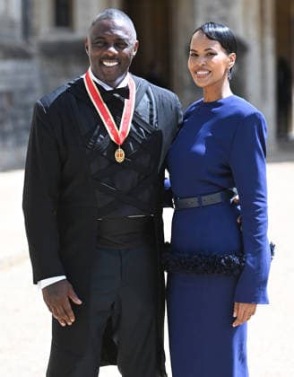 . 02 06 2026. Windsor, United Kingdom. Actor Sir Idris Elba and his wife Sabrina after he received a knighthood at an Investiture at Windsor Castle, United Kingdom.  xPoolx xi-Imagesx IIM-26800-0010