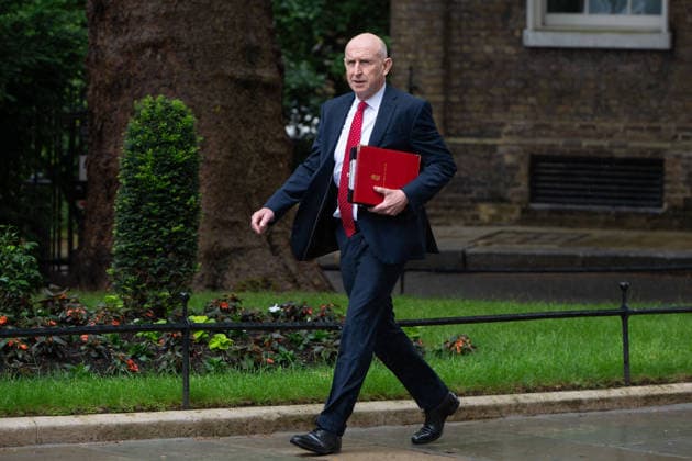 June 2, 2026, London, England, United Kingdom: JOHN HEALEY, UK Defence Secretary, arrives at Downing Street for a weekly Cabinet Meeting. London United Kingdom - ZUMAk172 20260602_zip_k172_054 Copyright: xThomasxKrychx