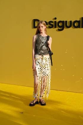Vivian Jenna Wilson during the presentation of the new Desigual Vintage collection in Ibiza, Tuesday, June 2, 2026 Cordon Press 