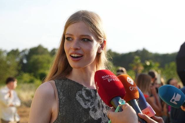 Vivian Jenna Wilson during the presentation of the new Desigual Vintage collection in Ibiza, Tuesday, June 2, 2026 Cordon Press 