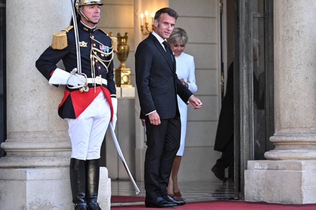Emmanuel and Brigitte Macron welcome Paul and Jeannette Kagame at the Elysee FA French President Emmanuel Macron and French First Lady Brigitte Macron arrive to welcome Rwanda s President Paul Kagame and his wife Jeannette Kagame at The Elysee Presidential Palace in Paris on June 2, 2026. Photo by Firas Abdullah ABACAPRESS.COM Paris Ile-de-France France  Copyright: xAbdullahxFiras ABACAx