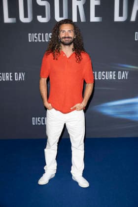 Photocall Disclosure Day in Paris Maxime Musqua and Clementine Guy pose during a photocall for the premiere of the film Disclosure Day in Paris, France, June 2, 2026. Photo by Eliot Blondet ABACAPRESS.COM Paris France France  Copyright: xBlondetxEliot ABACAx