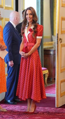 . 02 06 2026. London, United Kingdom. Kate Middleton, the Princess of Wales, at a reception to mark the 125th anniversary of Cancer Research UK at St.JamesÕs Palace in London.  xPoolx xi-Imagesx IIM-26802-0001