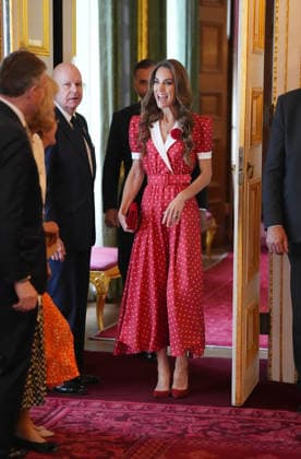 . 02 06 2026. London, United Kingdom. Kate Middleton, the Princess of Wales, at a reception to mark the 125th anniversary of Cancer Research UK at St.JamesÕs Palace in London.  xPoolx xi-Imagesx IIM-26802-0003