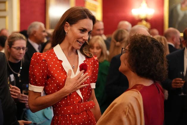 . 02 06 2026. London, United Kingdom. Kate Middleton, the Princess of Wales, at a reception to mark the 125th anniversary of Cancer Research UK at St.JamesÕs Palace in London.  xPoolx xi-Imagesx IIM-26802-0020