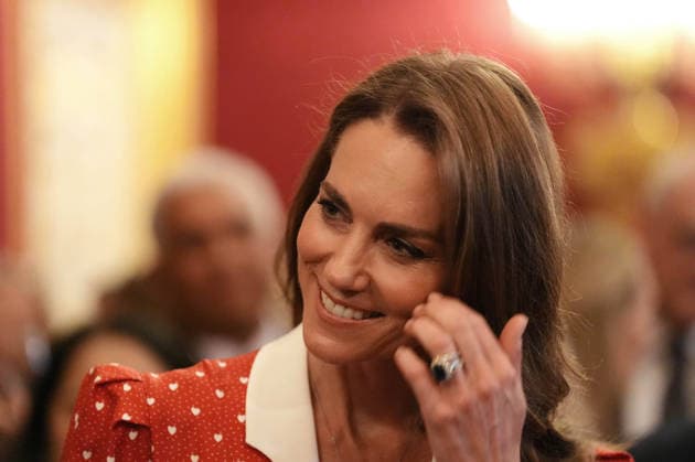 . 02 06 2026. London, United Kingdom. Kate Middleton, the Princess of Wales, at a reception to mark the 125th anniversary of Cancer Research UK at St.JamesÕs Palace in London.  xPoolx xi-Imagesx IIM-26802-0025
