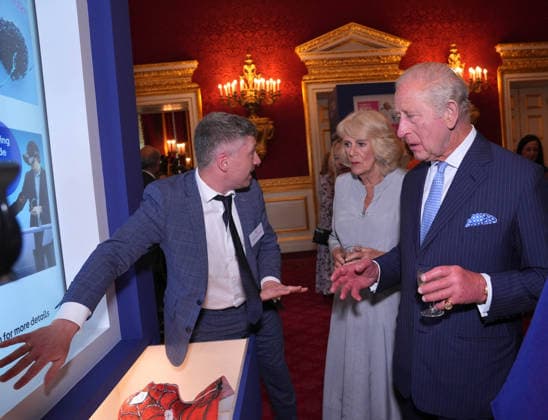 . 02 06 2026. London, United Kingdom. King Charles III and Queen Camilla at a reception to mark the 125th anniversary of Cancer Research UK at St.JamesÕs Palace in London.  xPoolx xi-Imagesx IIM-26802-0049