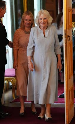 . 02 06 2026. London, United Kingdom. King Charles III and Queen Camilla at a reception to mark the 125th anniversary of Cancer Research UK at St.JamesÕs Palace in London.  xPoolx xi-Imagesx IIM-26802-0050