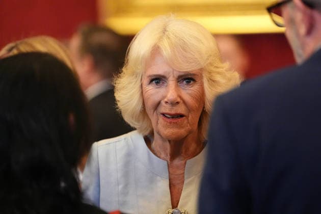. 02 06 2026. London, United Kingdom. King Charles III and Queen Camilla at a reception to mark the 125th anniversary of Cancer Research UK at St.JamesÕs Palace in London.  xPoolx xi-Imagesx IIM-26802-0053