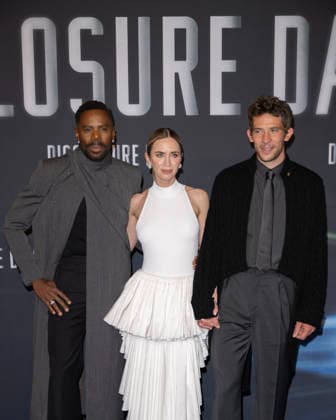 Photocall Disclosure Day in Paris Emily Blunt, Colman Domingo, Josh O Connor during a photocall for the premiere of the film Disclosure Day in Paris, France, June 2, 2026.Photo by Eliot Blondet ABACAPRESS.COM Paris France France  Copyright: xBlondetxEliot ABACAx