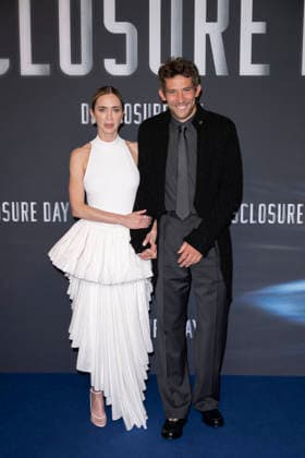 Photocall Disclosure Day in Paris Emily Blunt, Josh O Connor during a photocall for the premiere of the film Disclosure Day in Paris, France, June 2, 2026.Photo by Eliot Blondet ABACAPRESS.COM Paris France France  Copyright: xBlondetxEliot ABACAx