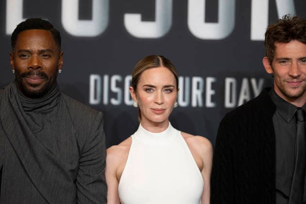Photocall Disclosure Day in Paris Emily Blunt, Colman Domingo, Josh O Connor pose during a photocall for the premiere of the film Disclosure Day in Paris, France, June 2, 2026. Photo by Eliot Blondet ABACAPRESS.COM Paris France France  Copyright: xBlondetxEliot ABACAx