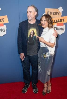 June 2, 2026, New York, New York, USA: Jeremy Herrin and Mariska Hargitay attend opening night for Every Brilliant Thing as she is making her Broadway debut at The Hudson Theatre in New York, NY on June 2, 2026. New York USA  - ZUMAr339 20260602_znp_r339_065 Copyright: xLevxRadinx