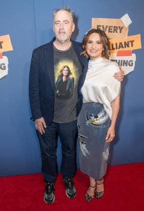 June 2, 2026, New York, New York, USA: Jeremy Herrin and Mariska Hargitay attend opening night for Every Brilliant Thing as she is making her Broadway debut at The Hudson Theatre in New York, NY on June 2, 2026. New York USA  - ZUMAr339 20260602_znp_r339_066 Copyright: xLevxRadinx