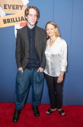 June 2, 2026, New York, New York, USA: Charles Bernard Foster and Jodie Foster attend opening night for Every Brilliant Thing with Mariska Hargitay making her Broadway debut at The Hudson Theatre in New York, NY on June 2, 2026. New York USA - ZUMAr339 20260602_znp_r339_081 Copyright: xLevxRadinx