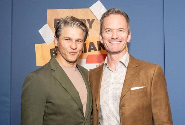 June 2, 2026, New York, New York, USA: David Burtka and Neil Patrick Harris attend opening night for Every Brilliant Thing with Mariska Hargitay making her Broadway debut at The Hudson Theatre in New York, NY on June 2, 2026. New York USA  - ZUMAr339 20260602_znp_r339_042 Copyright: xLevxRadinx