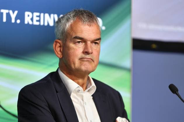 Berlin, Deutschland, 02.06.2026: Haus der Bundespressekonferenz: Jahrespressekonferenz: Verband der Bahnindustrie Bilanz Geschäftsjahr 2025: Axel Schuppe, VDB-Geschäftsführer *** Berlin, Germany, 02 06 2026 House of the Federal Press Conference Annual Press Conference Association of the German Railway Industry Balance Sheet Financial Year 2025 Axel Schuppe, VDB Managing Director Copyright: xdtsxNachrichtenagenturx dts_121675