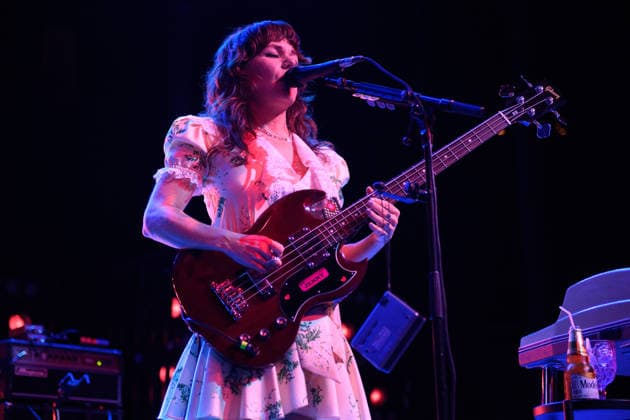Rilo Kiley Perform at The Roundhouse, London Lead singer guitarist bassist keyboardist Jenny Lewis of American indie rock band Rilo Kiley performs at The Roundhouse, London, England, UK on Tuesday 2 June 2026 as part of their Sometimes When You re On You re Really Fking On Tour., Credit:Justin Ng Avalon UK, England, London, The Roundhouse  Copyright: xJustinxNgx xAvalonx 1107385589