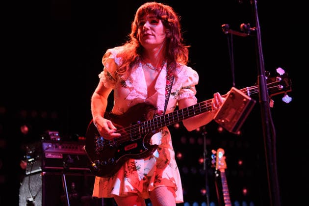 Rilo Kiley Perform at The Roundhouse, London Lead singer guitarist bassist keyboardist Jenny Lewis of American indie rock band Rilo Kiley performs at The Roundhouse, London, England, UK on Tuesday 2 June 2026 as part of their Sometimes When You re On You re Really Fking On Tour., Credit:Justin Ng Avalon UK, England, London, The Roundhouse  Copyright: xJustinxNgx xAvalonx 1107385592