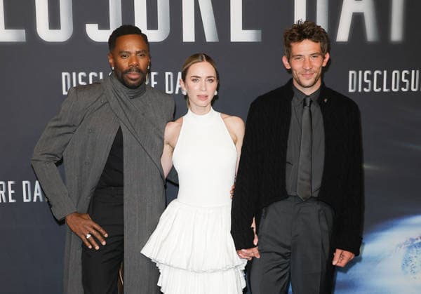 Colman Domingo, Emily Blunt et Josh O Connor Première du film Disclosure Day au Grand Rex à Paris le 2 juin 2026 Coadic Guirec Bestimage Premiere of the film Disclosure Day at the Grand Rex in Paris on June 2, 2026 Paris France  Copyright: xCOADICxGUIRECx xBESTIMAGExCOADICxGUIRECx xBESTIMAGEx
