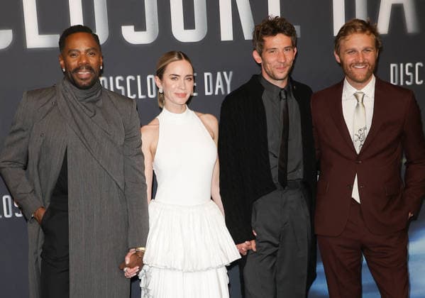 Colman Domingo, Emily Blunt, Josh O Connor and Wyatt Russell Premiere of the film Disclosure Day at the Grand Rex in Paris on June 2, 2026 Coadic Guirec Bestimage Premiere of the film Disclosure Day at the Grand Rex in Paris on June 2, 2026 Paris France  Copyright: xCOADICxGUIRECx xBESTIMAGExCOADICxGUIRECx xBESTIMAGEx