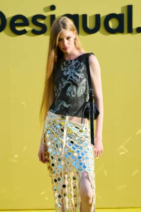 Desigual Presents Desigual Vintage New Collection - Ibiza Vivian Jenna Wilson attends the launch of the ‘Desigual Vintage’ new collection and the party to celebrate the 40th anniversary of the first Desigual store at The Farm on June 2, 2026 in Ibiza, Spain Photo by ABACAPRESS.COM Ibiza Balearic Islands Spain  Copyright: xABACAx