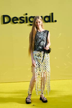 Desigual Presents Desigual Vintage New Collection - Ibiza Vivian Jenna Wilson attends the launch of the ‘Desigual Vintage’ new collection and the party to celebrate the 40th anniversary of the first Desigual store at The Farm on June 2, 2026 in Ibiza, Spain Photo by ABACAPRESS.COM Ibiza Balearic Islands Spain  Copyright: xABACAx