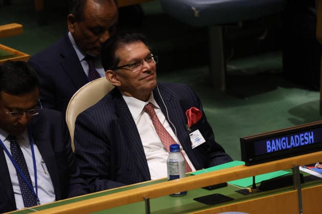 June 2, 2026, New York, New York, USA: KHALILUR RAHMAN of Bangladesh smiles in the General Assembly Hall before the vote for President of the 81st session of the UN General Assembly at UNHQ in New York. New York USA - ZUMAo116 20260602_znp_o116_013 Copyright: xBiancaxOterox