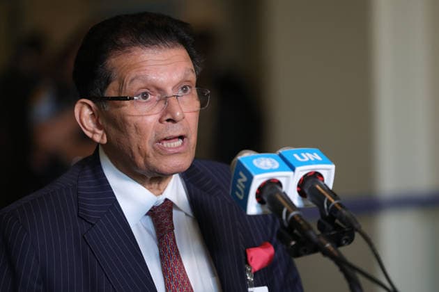 June 2, 2026, New York, New York, USA: KHALILUR RAHMAN of Bangladesh speaks at the General Assembly stakeout after being elected President of the 81st session of the UN General Assembly at UNHQ in New York. New York USA - ZUMAo116 20260602_znp_o116_008 Copyright: xBiancaxOterox