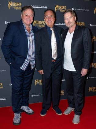 Jim Borstelmann, Mark Rozzano and Jacob Young attends A Murder Between Friends UK Premiere at the Curzon Mayfair in London, England. UK. Tuesday 2nd June 2026. Copyright: xJamesxWarrenx ae7dj392