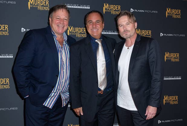 Jim Borstelmann, Mark Rozzano and Jacob Young attends A Murder Between Friends UK Premiere at the Curzon Mayfair in London, England. UK. Tuesday 2nd June 2026. Copyright: xJamesxWarrenx ae7dj393