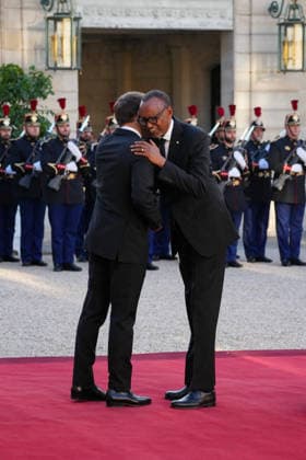 President Emmanuel Macron, Paul Kagame, President of the Republic of Rwanda The French presidential couple will host the President of Rwanda and his wife at the Élysée Palace in Paris for a state dinner on 2 June 2026 Anne Sophie Guebey Bestimage The French presidential couple will host the President of Rwanda and his wife at the Élysée Palace in Paris for a state dinner on 2 June 2026 Paris France  Copyright: xAnne-SophiexGuebeyx xBestimagexAnne-SophiexGuebeyx xBestimagex
