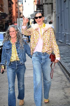 Jenna Lyons Real Housewives of New York and her partner Cass Bird all smiles holding hands in Soho New York Featuring: Jenna Lyons, Cass Bird Where: New York City, New York, United States When: 03 Jun 2026 Credit: Elder Ordonez INSTARimages EDITORIAL USE ONLY. NOT FOR USE BY NEWSPAPERS BASED IN THE UK. Copyright: xx instar55744081